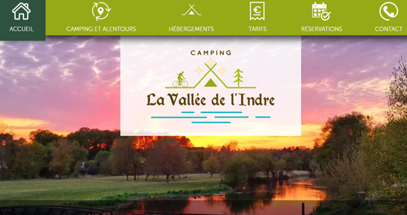 Camping La vallée de l'Indre