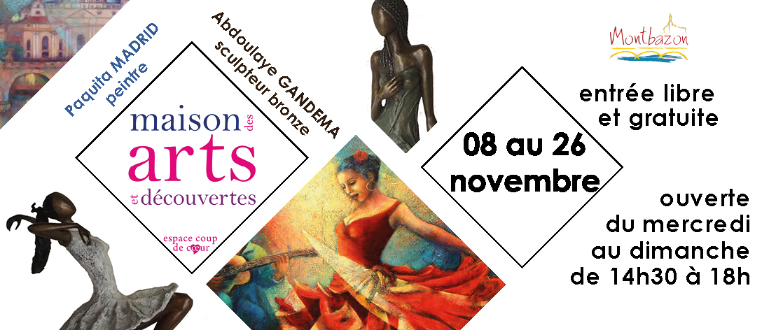 GANDEMA et MADRID exposition novembre 2023