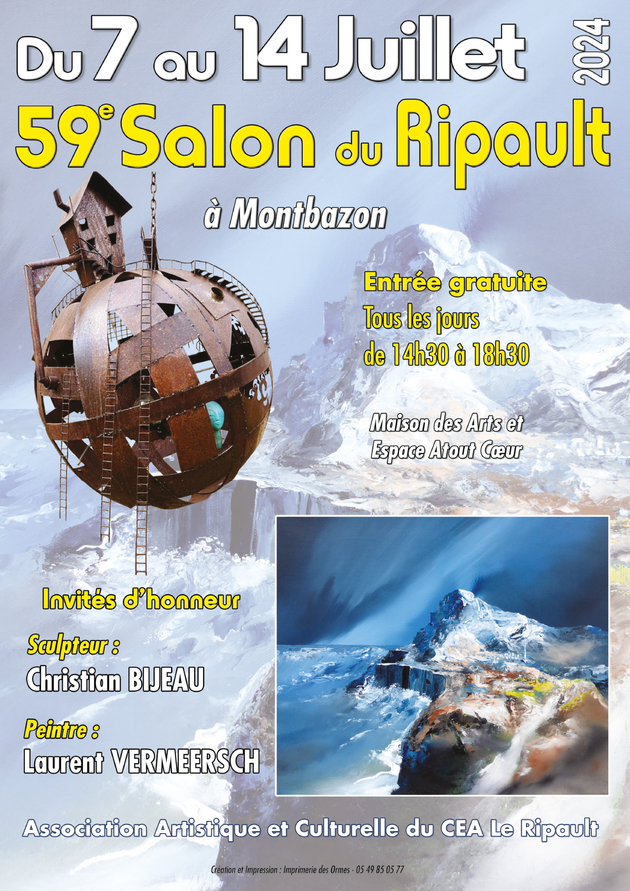 Salon du Ripault Affiche 2024